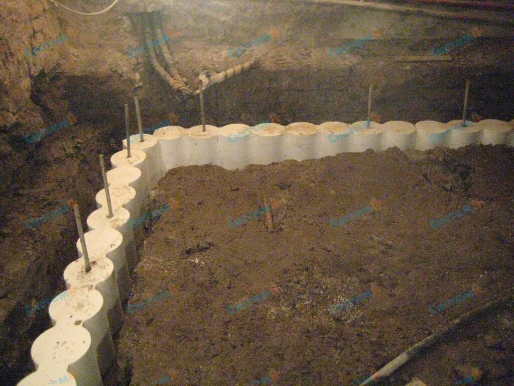 Пенопластовые блоки форшахт Пенопластовые блоки форшахт